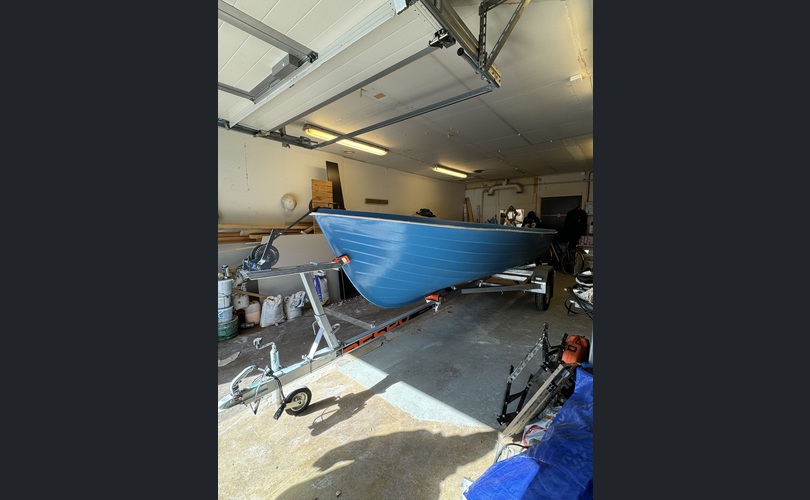 Muu merkki r48 01-traileri 750kg + vene-kuva-7